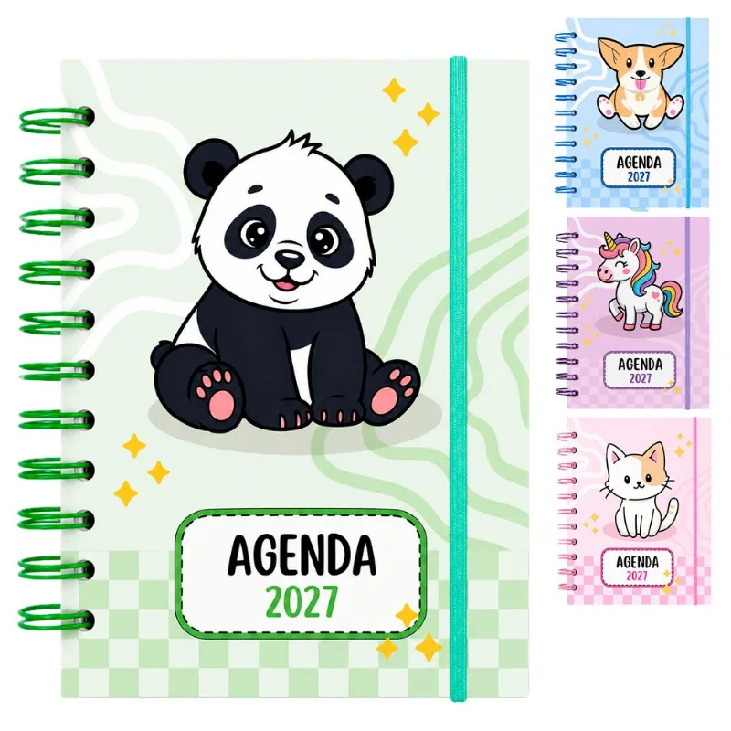 Agenda 2027 Pets 15x10cm em Papel Livon