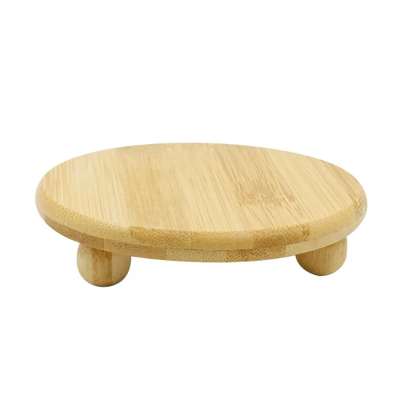 Mini Bandeja Decorativa 11x2cm em Bambu Livon