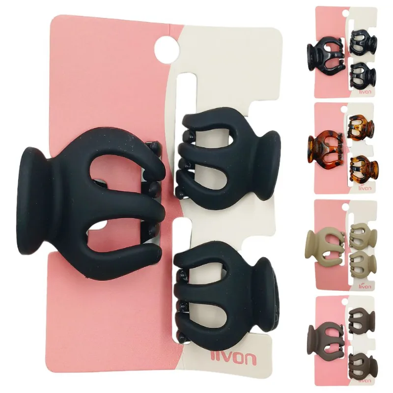 Kit Prendedor de Cabelo 3 Peças 8x11cm em Plastico Livon Kit Prendedor de Cabelo 3 Peças 8x11cm em Plastico Livon-Cores Sortidas