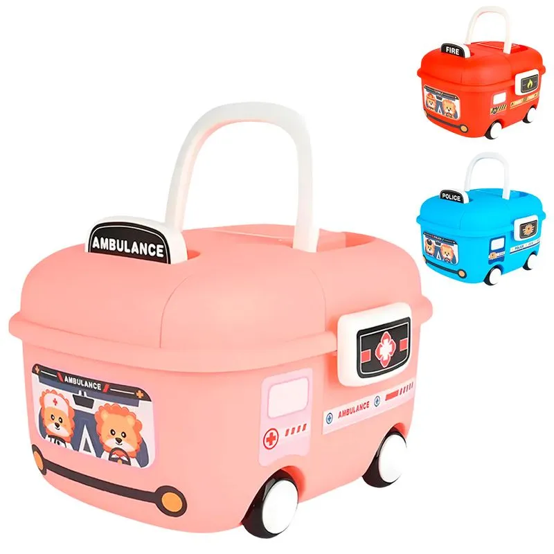 Caixa Organizadora Carrinho 23x18,6cm em Plástico Livon