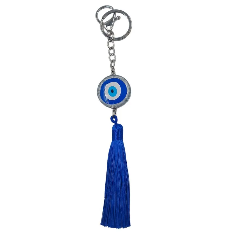 Chaveiro Olho Grego 3cm em Metal Livon