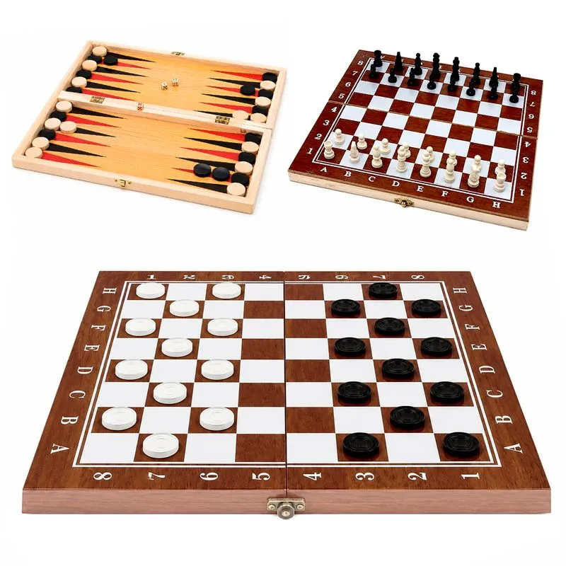 Jogo de Xadrez Magnético 29cm em MDF Livon