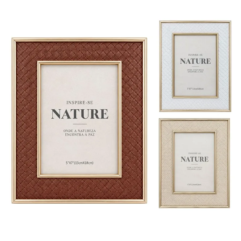 Porta Retrato Nature 13x18cm em Plástico Livon-Cores Sortidas
