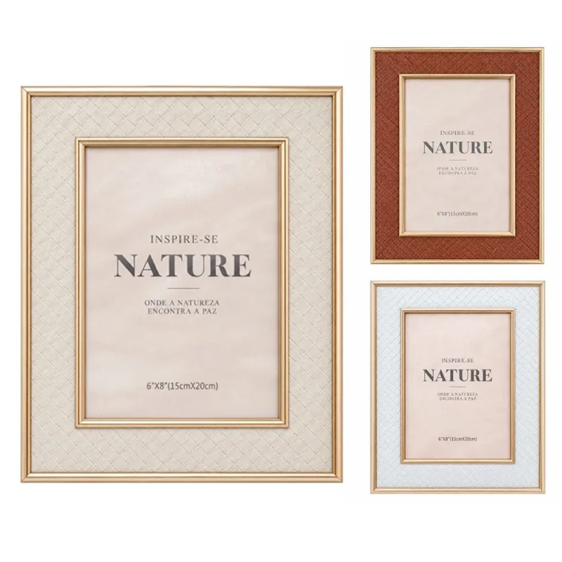 Porta Retrato Nature 15x20cm em Plástico Livon-Cores Sortidas
