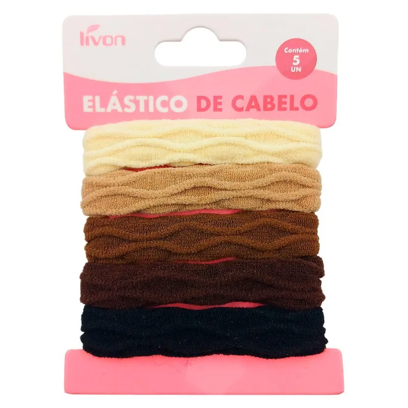 Kit Acessórios P/ Cabelo Infantil em Poliester Livon