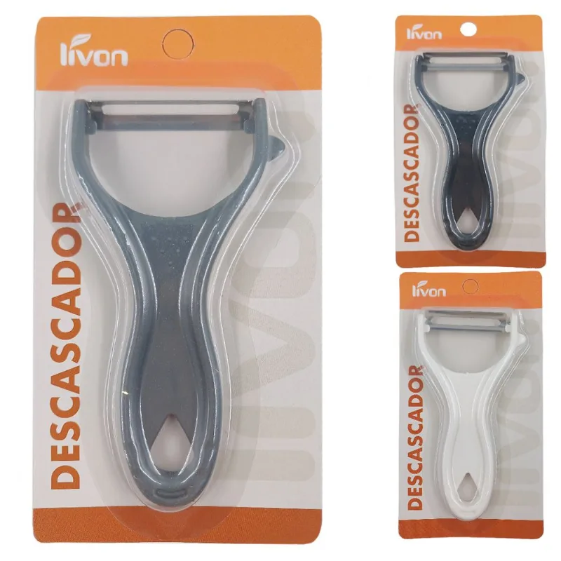 Descascador de Legumes Multiuso 13cm em Metal Livon