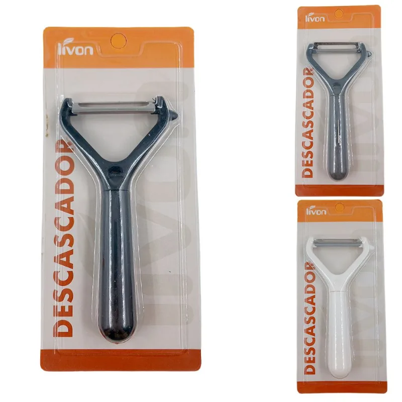 Descascador de Legumes Multiuso 15cm em Metal Livon