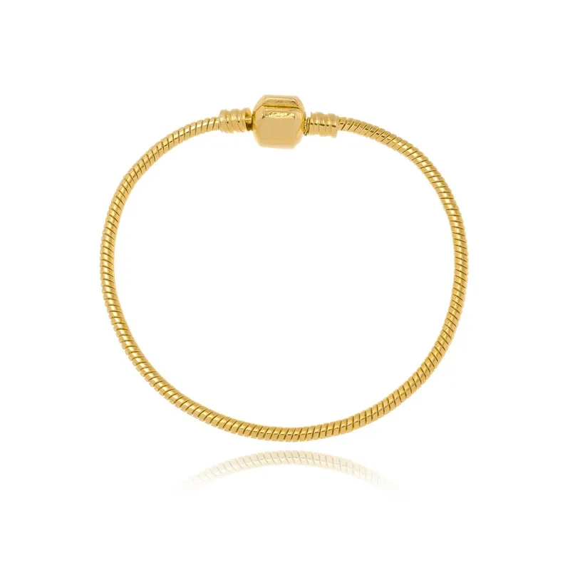 Pulseira Boca Santa Semijoias Sonhos Ouro Amarelo