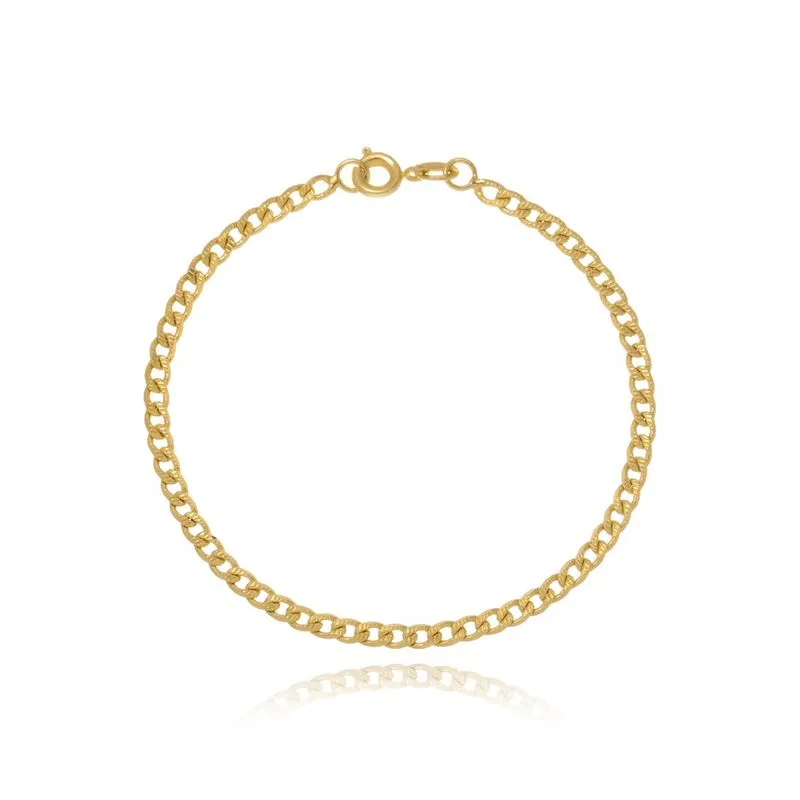 Pulseira Boca Santa Semijoias Condesa Ouro Amarelo