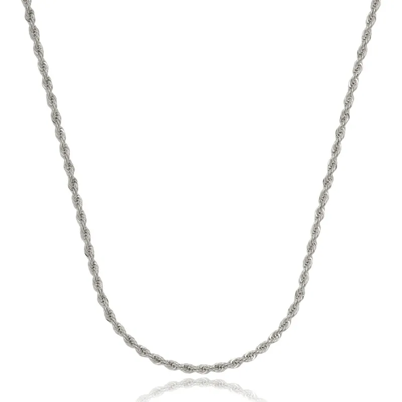 Corrente Boca Santa Semijoias Elo Baiano Ouro Branco