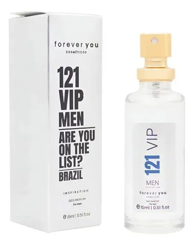 Deo Colônia 121 VIP Men Forever You 15ml FY210