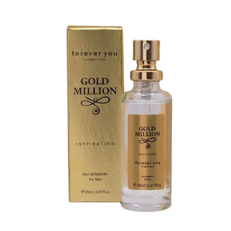 Deo Colônia Gold Million Forever You 15ml FY211