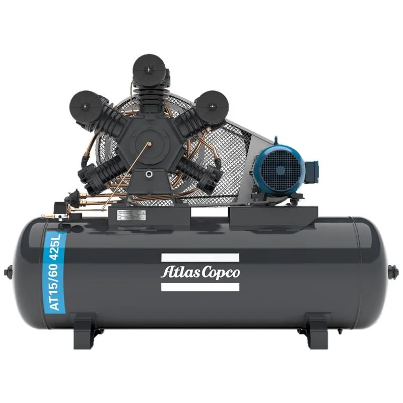 Compressor Atlas Copco At 15 60 425 Lts 175 Lbs 15 cv Trif. Ip21