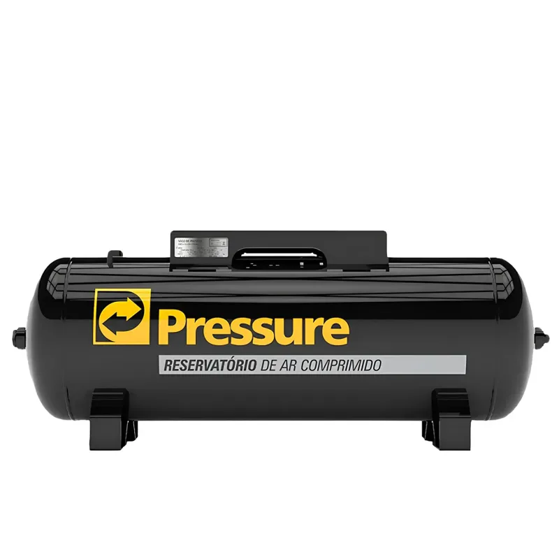 RESERVATORIO HORIZONTAL PRESSURE RH250 250L 175PSI - PRETO na Eletro Paulista