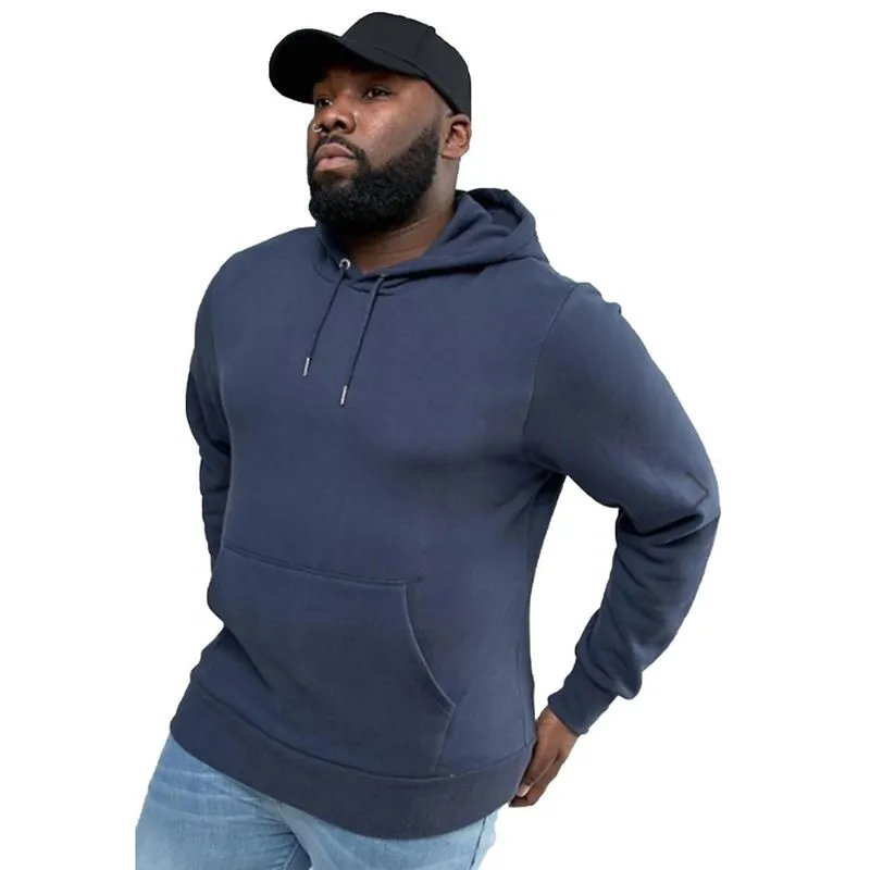 Moletom Canguru Plus Size Básico Meio Swag
