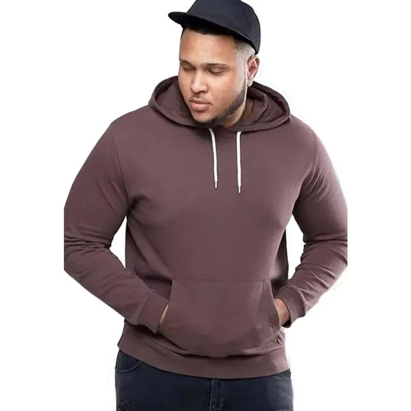Moletom Canguru Plus Size Básico Meio Swag