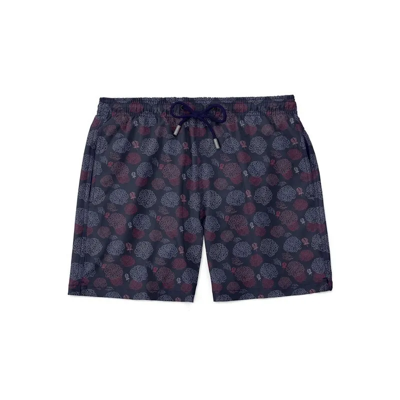 Short Banho Estampado Praia Piscina Masc. Verão Tropical