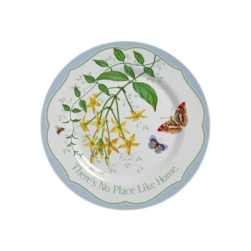 Conjunto Com 6 Pratos De Sobremesa Butterfly 2 21cm