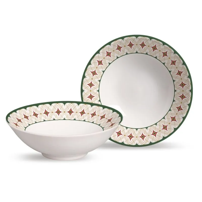 Conjunto de Bowls 06 Peças Natal Desejo Alleanza