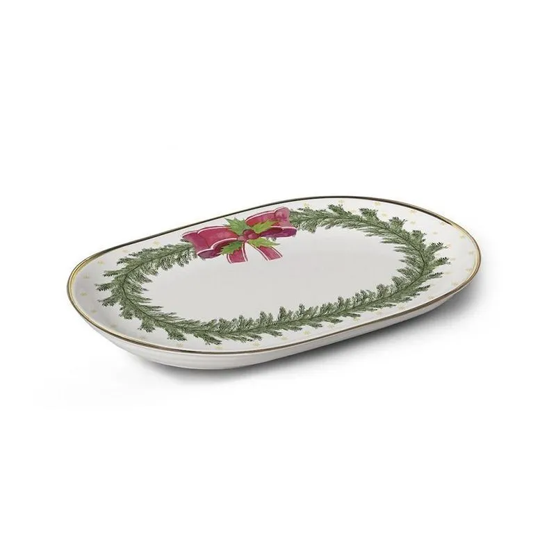 Travessa Harmonia 34cm Cerâmica Alleanza
