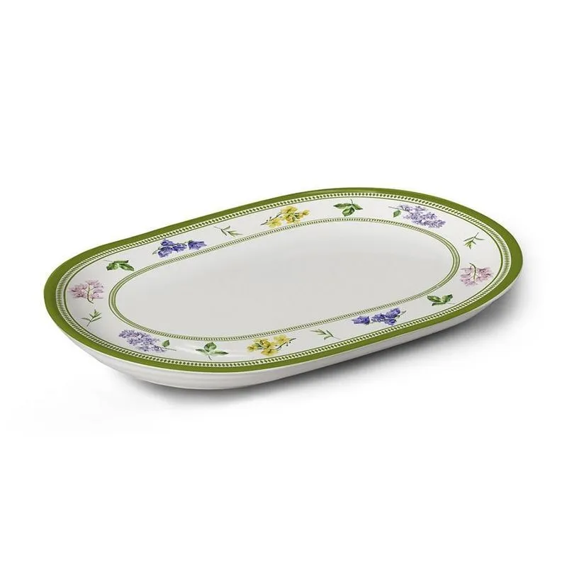 Travessa Versailles 34cm Em Cerâmica Alleanza