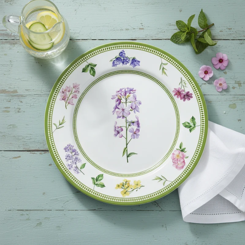 Sousplat Cerâmica Versailles 34cm Alleanza
