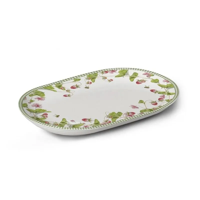 Travessa Picnic 34cm Em Cerâmica Alleanza