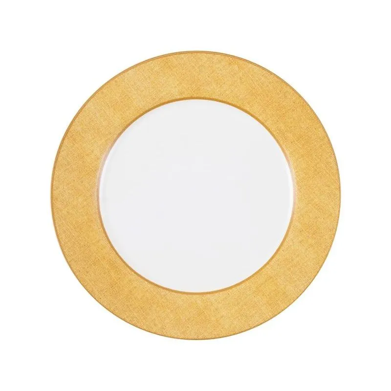Sousplat Amarelo 34cm Alleanza Linho