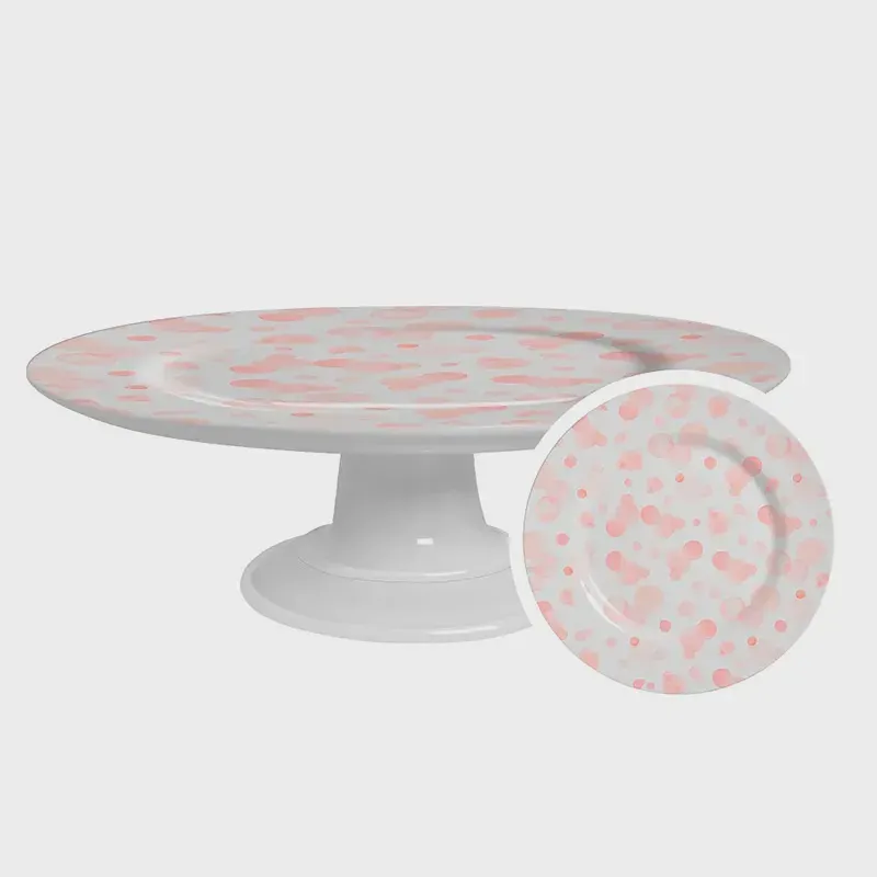 Boleira Páscoa Color Rabbits 34cm Rosa 1156-116 - Alleanza