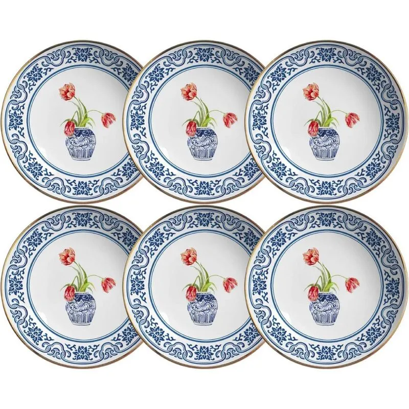 Conjunto De 6 Pratos Fundo Coup Linha Classic Alleanza