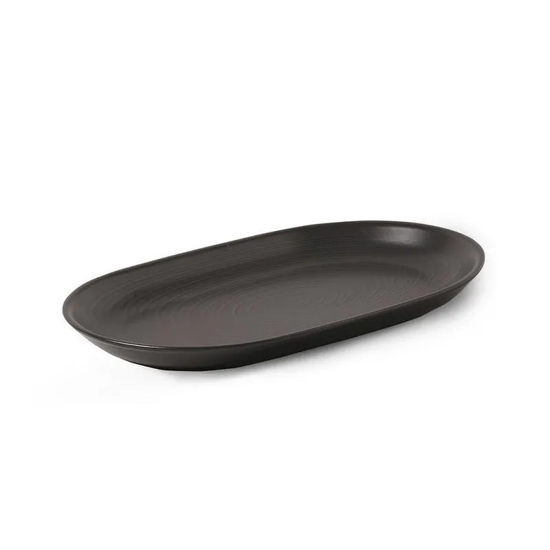 Travessa Ébano 34cm Cerâmica Alleanza