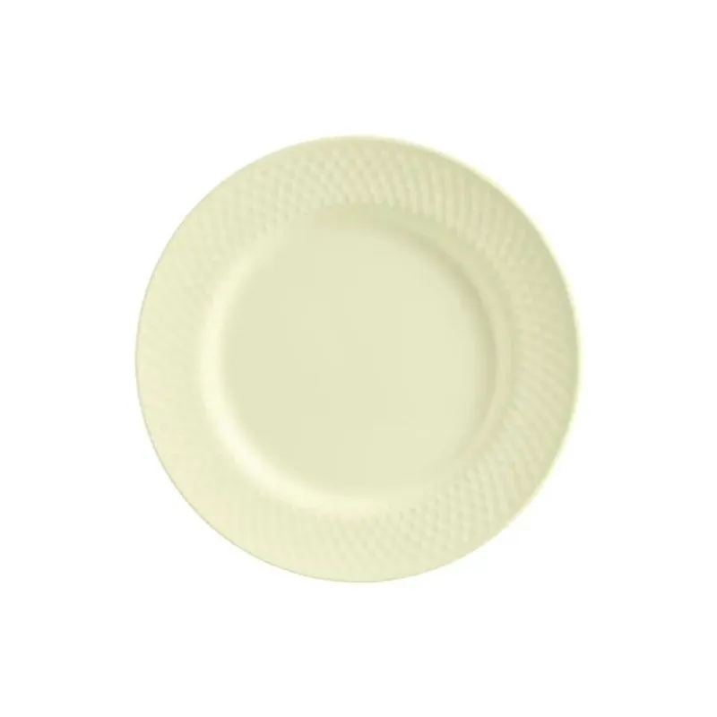 Conj. 6 Pratos Sobremesa Soft Yellow 21cm Alleanza