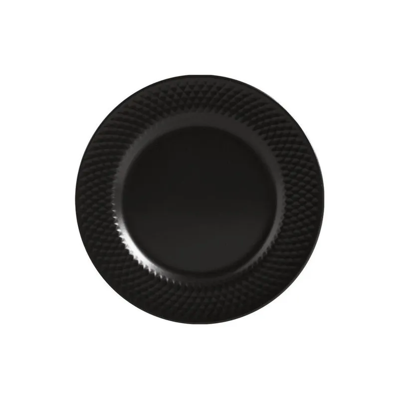Prato Sobremesa Cerâmica Branca 21 cm - Alleanza