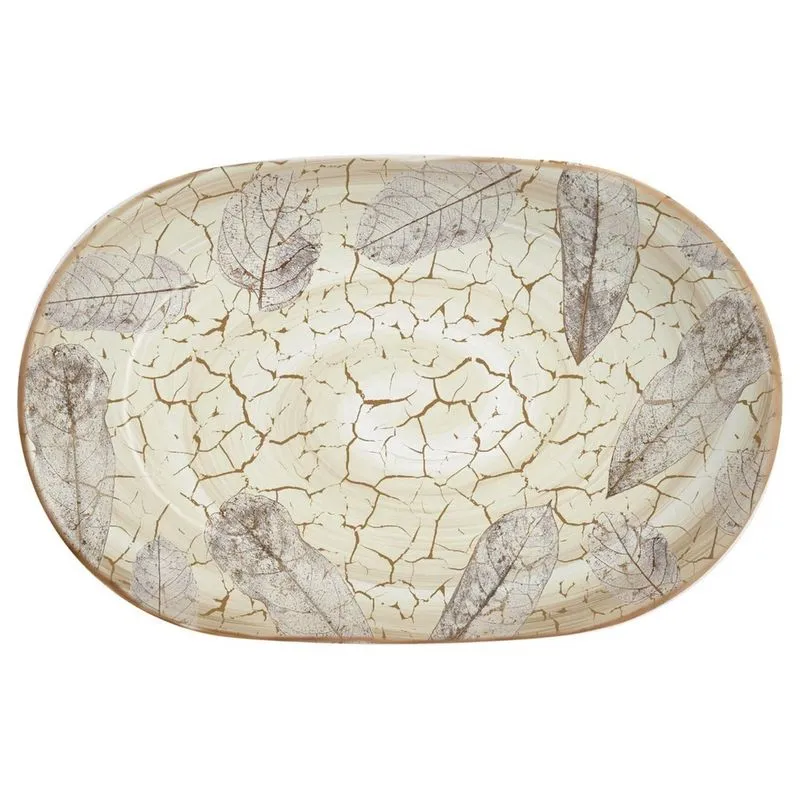 Travessa em Cerâmica Alleanza 34cm - Resistente e Elegante