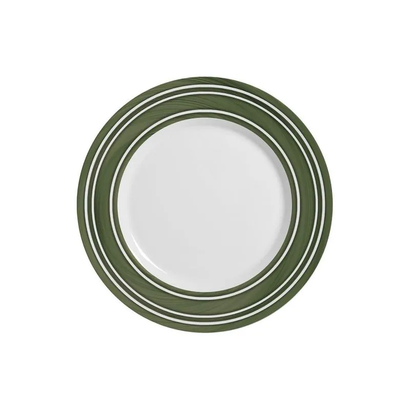 Pratos Sobremesa Cerâmica Branca 21cm - Jogo 6 unid.