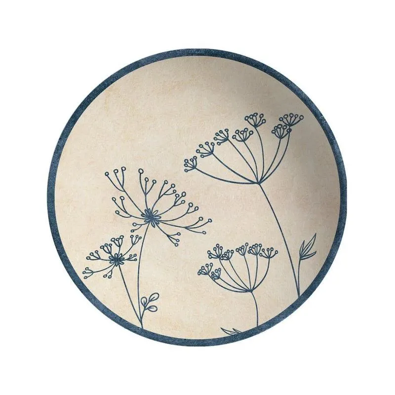 Prato Fundo Cerâmica Branca 25 Cm - Alleanza Cerâmica