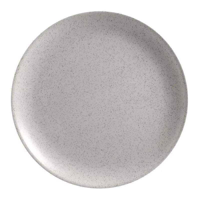 Conjunto Com 6 Pratos Raso Coup Organic Gray 29Cm