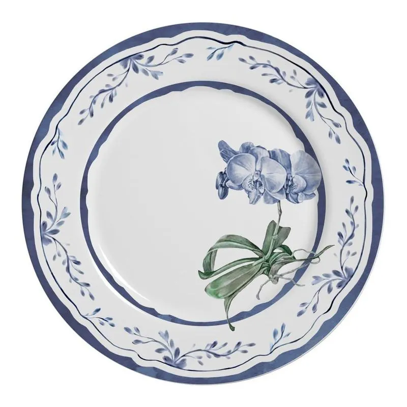 Conjunto Com 6 Pratos Raso Valência 29Cm