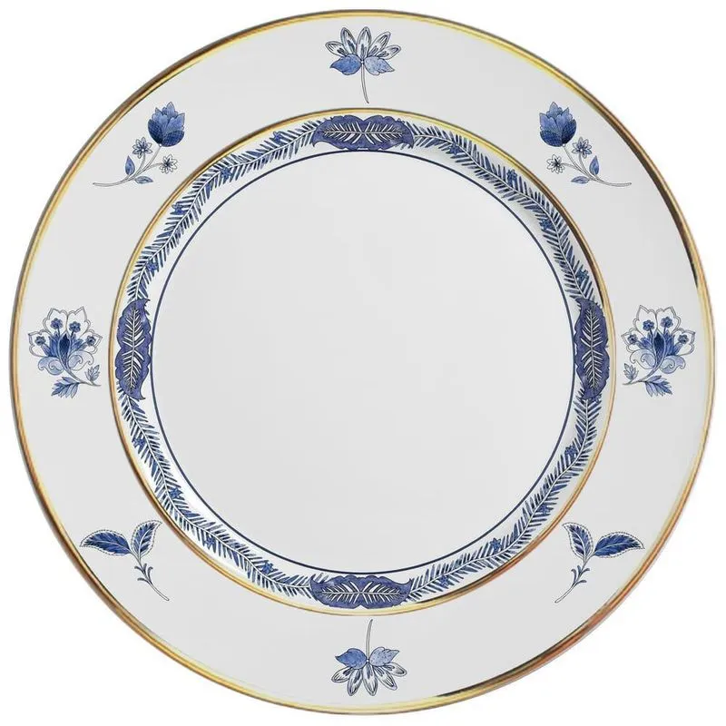 Sousplat Xangai Azul 34 Cm Cerâmica Alleanza