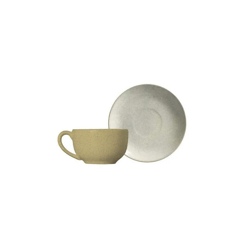 Conjunto Com 6 Xícaras De Chá Com 6 Pires Coup Mali 250 Ml