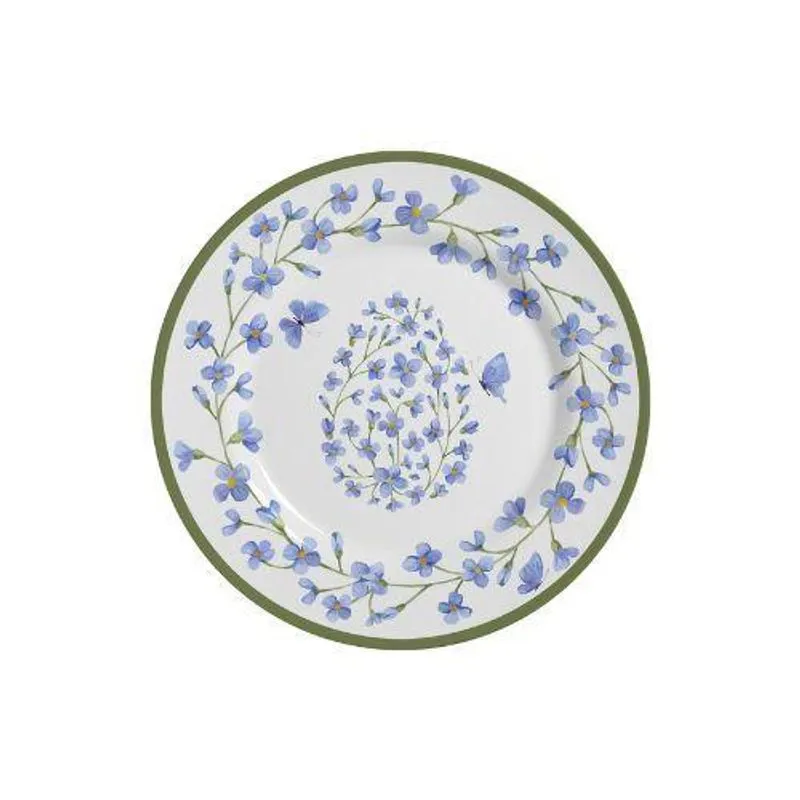 Conjunto Com 6 Pratos De Sobremesa Aurora 21cm