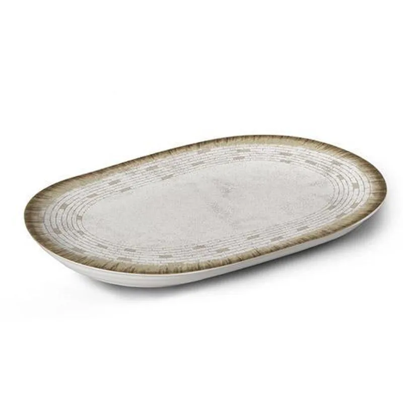 Travessa Creta 34cm Cerâmica Alleanza