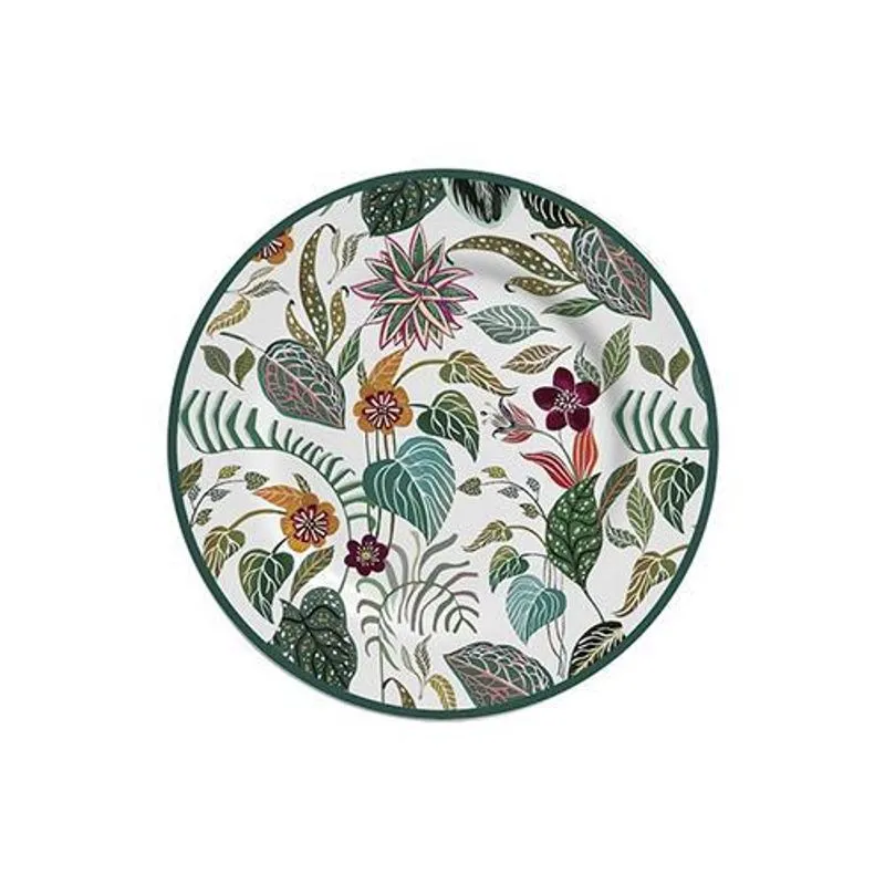 Conjunto Com 6 Pratos De Sobremesa La Selva B 21cm