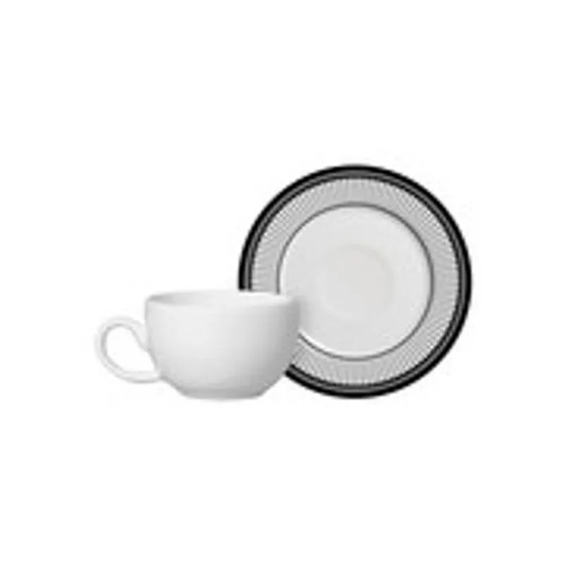 Conjunto Com 6 Xícaras De Café Com Pires Fine Art 250ml