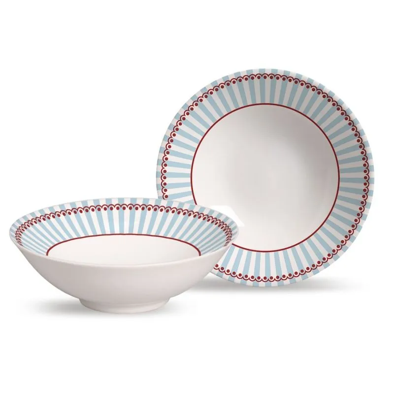 Conjunto de Bowls 06 Peças Natal Carrossel Alleanza