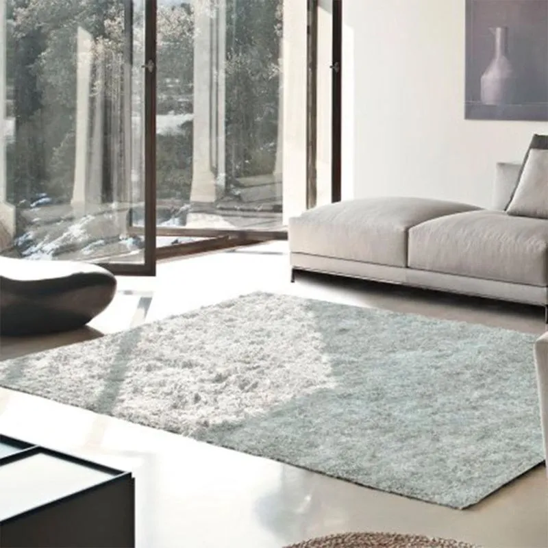 Tapete Luxo Macio 200x250cm Cinza Casa Dona