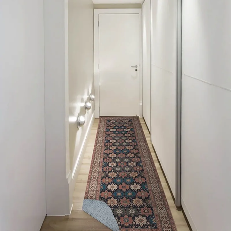 Tapete Passadeira para Quarto, Cozinha, Corredor Casa Dona Antiderrapante Floral
