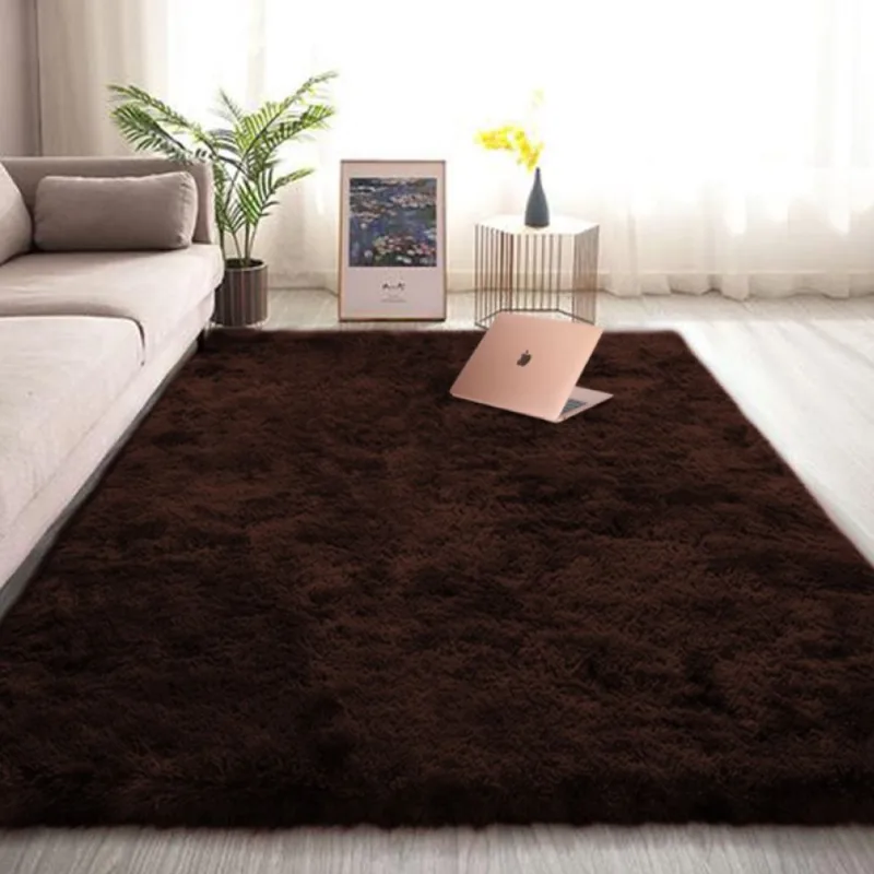 Tapete Para Sala E Quarto Felpudo Cronos Casa Dona 200x240 Cm Caramelo