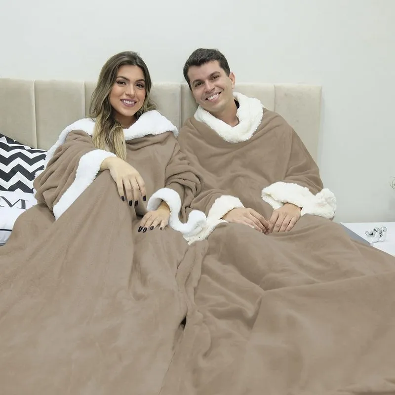 Cobertor Confortável de Manta para Casal Casa Dona