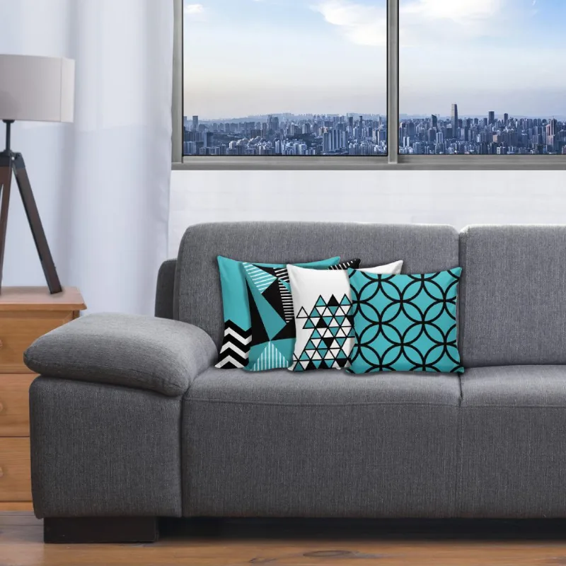 Almofadas Decorativas Kit com 4 Peças Tiffany